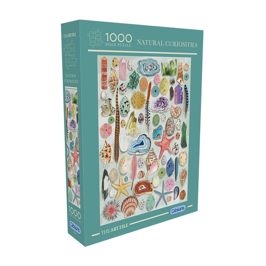 The Art File: Natural Curiosities 1000 Piece Jigsaw Puzzle