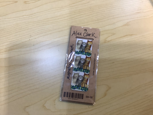 Three Amigos Cats Magnetic Bookmark