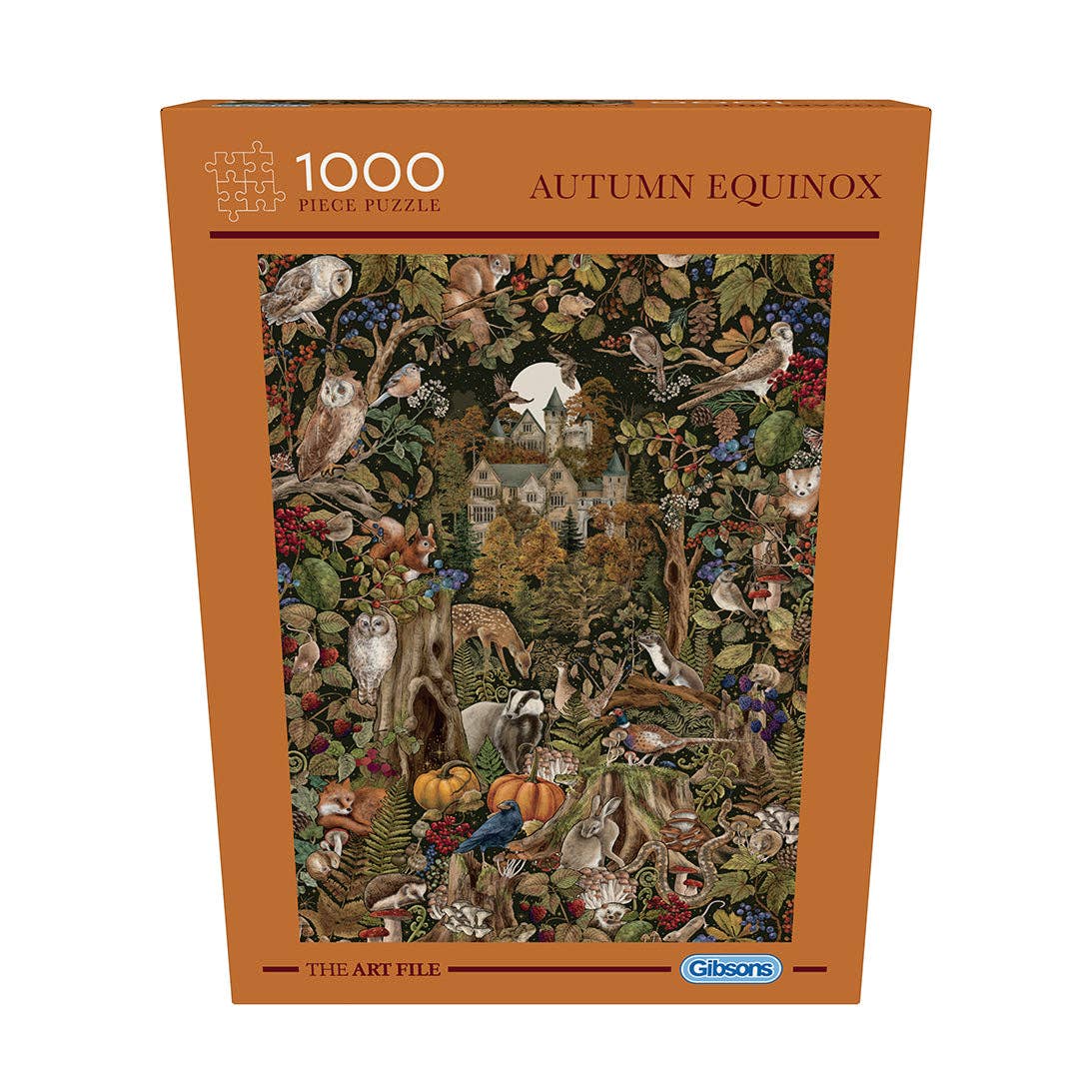 The Art File: Autumn Equinox 1000 Piece Jigsaw Puzzle