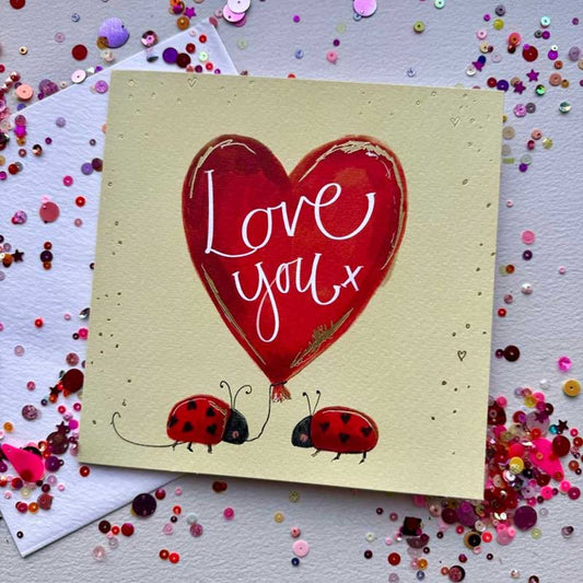 Ladybird Love You Card