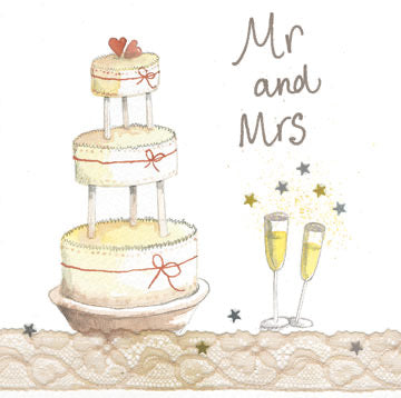 Wedding Mr and Mrs Card