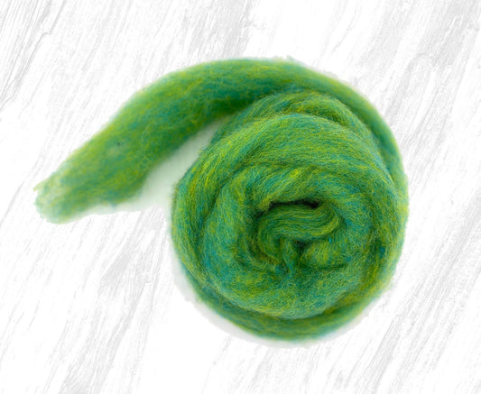 Lemon Lime - Corriedale Wool