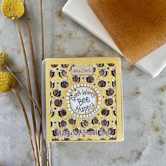 Don't Worry Bee Happy - Honey & Almond Soap