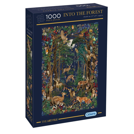 The Art File: Into The Forest 1000 Piece Jigsaw Puzzle