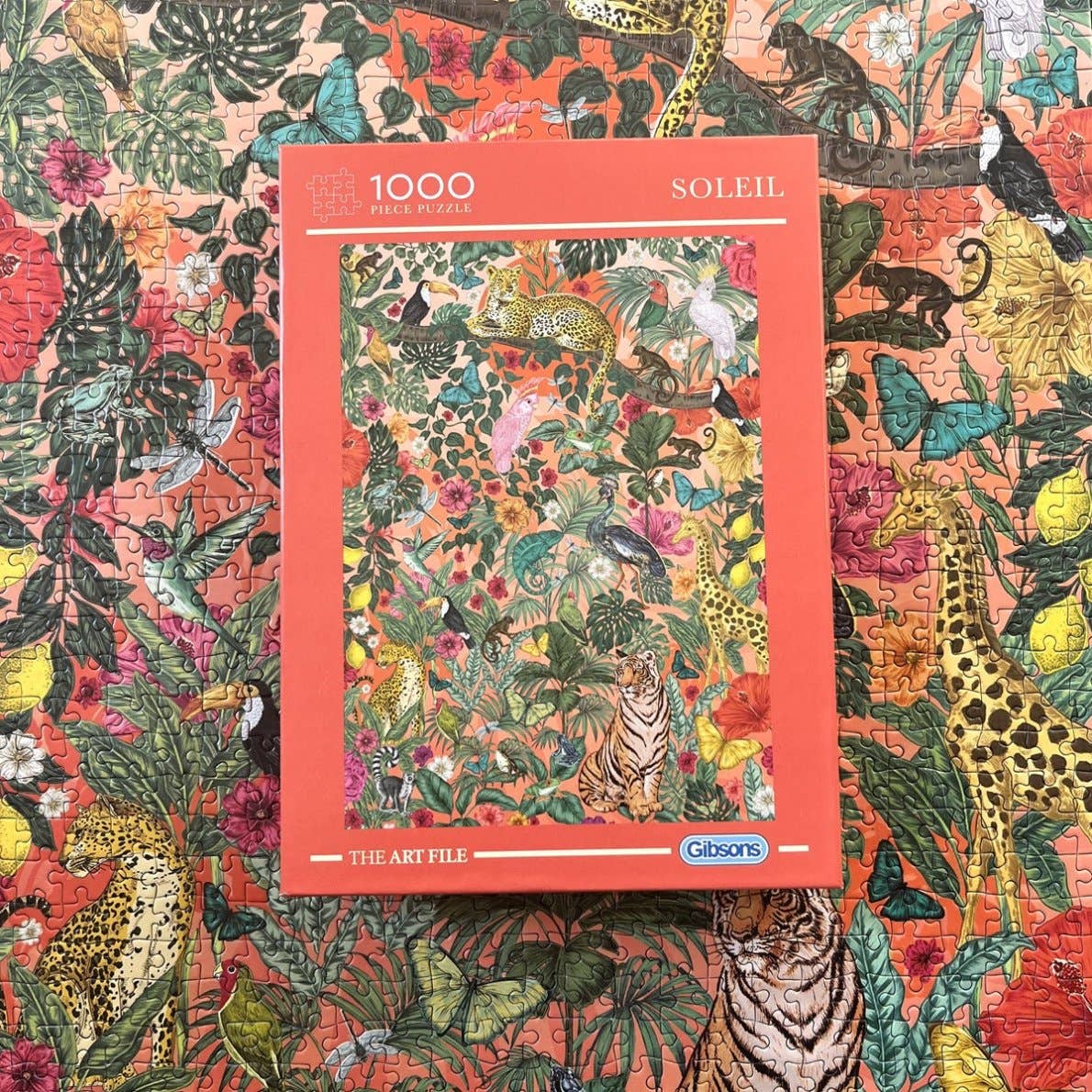 The Art File: Soleil 1000 Piece Jigsaw Puzzle