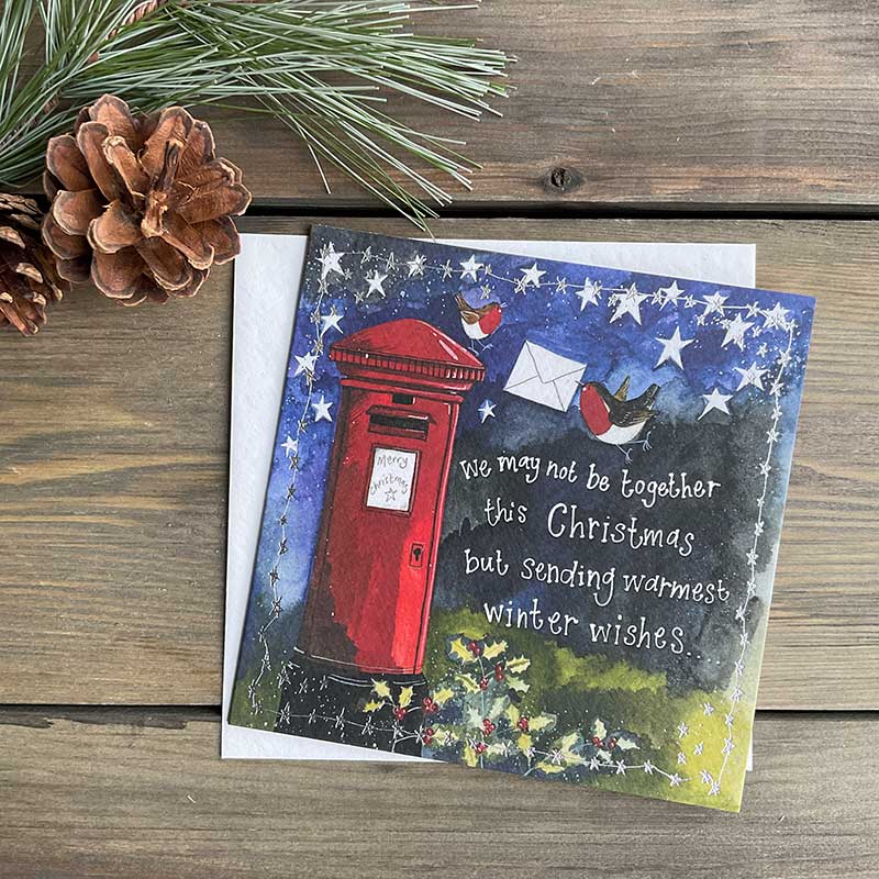 Christmas Post Box Card