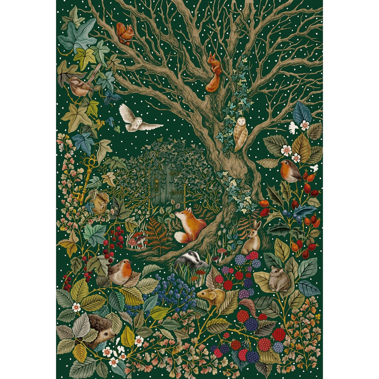 The Art File: Secret Garden 1000 Piece Jigsaw Puzzle