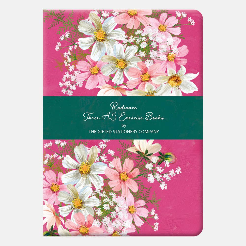 A5 Exercise Books (Set of 3) - Radiance