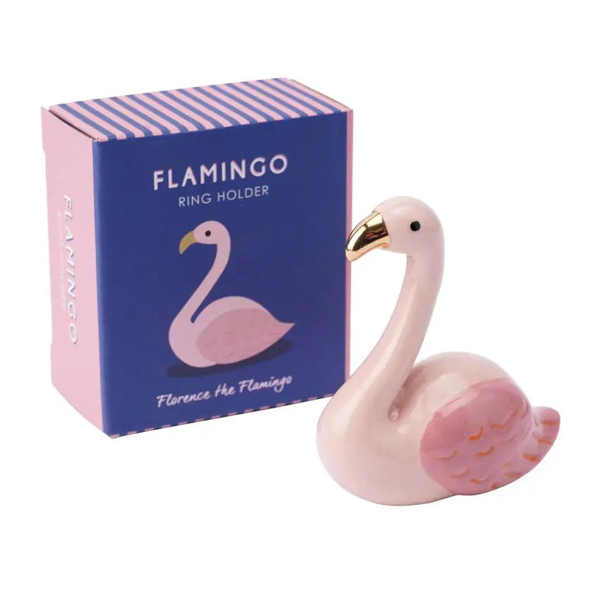Florence the Flamingo Ring Holder