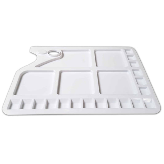 Large White Palette Sturdy Plastic 23 Well | by Zieler