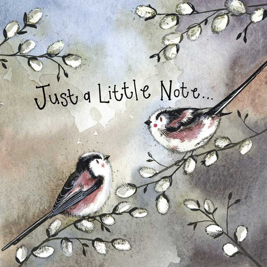 Just To Say Birds Greeting Card