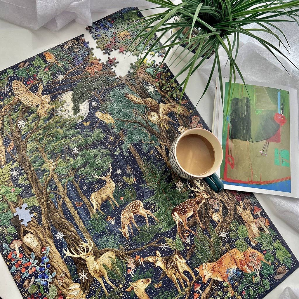 The Art File: Into The Forest 1000 Piece Jigsaw Puzzle