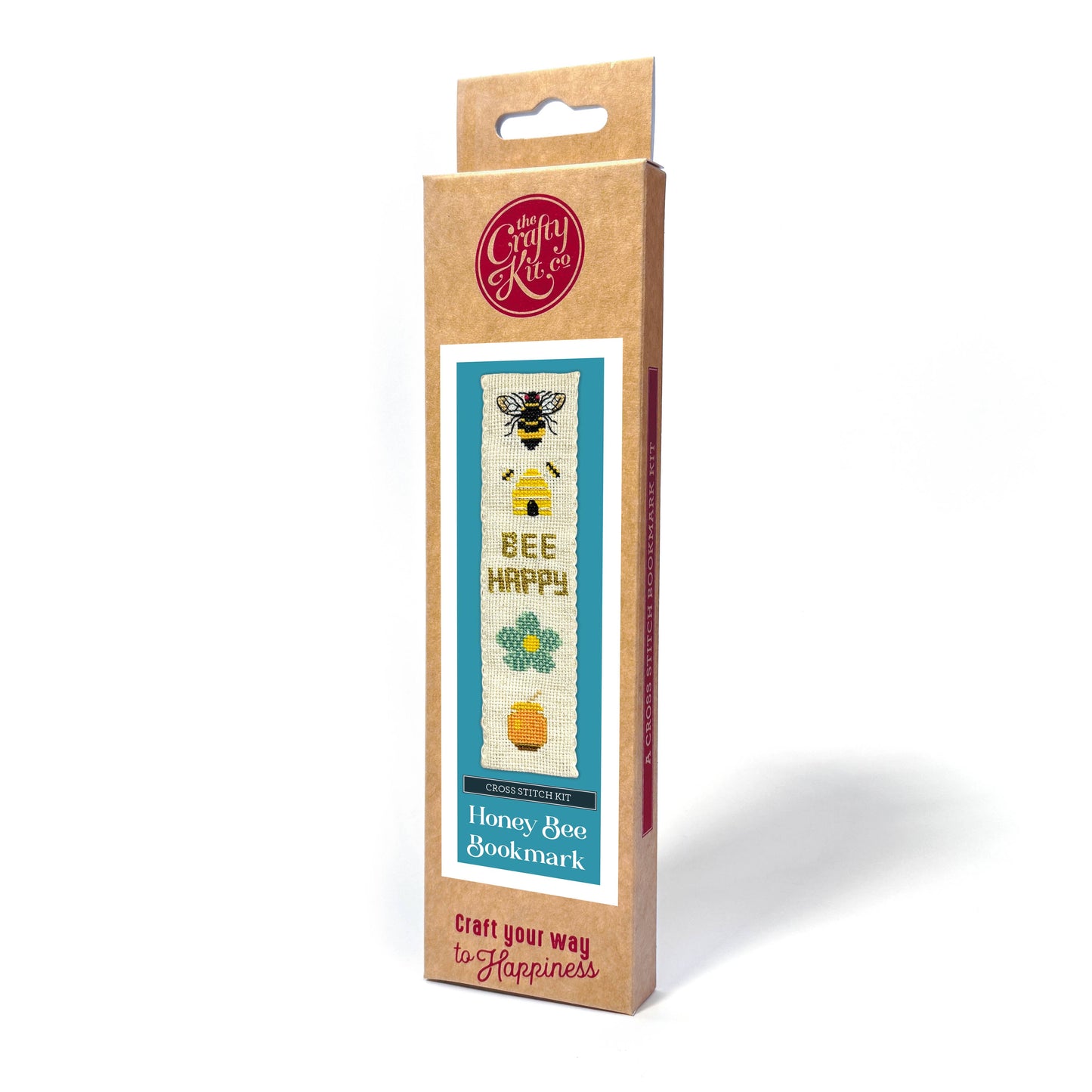 Honey Bee Cross Stitch Bookmark Kit