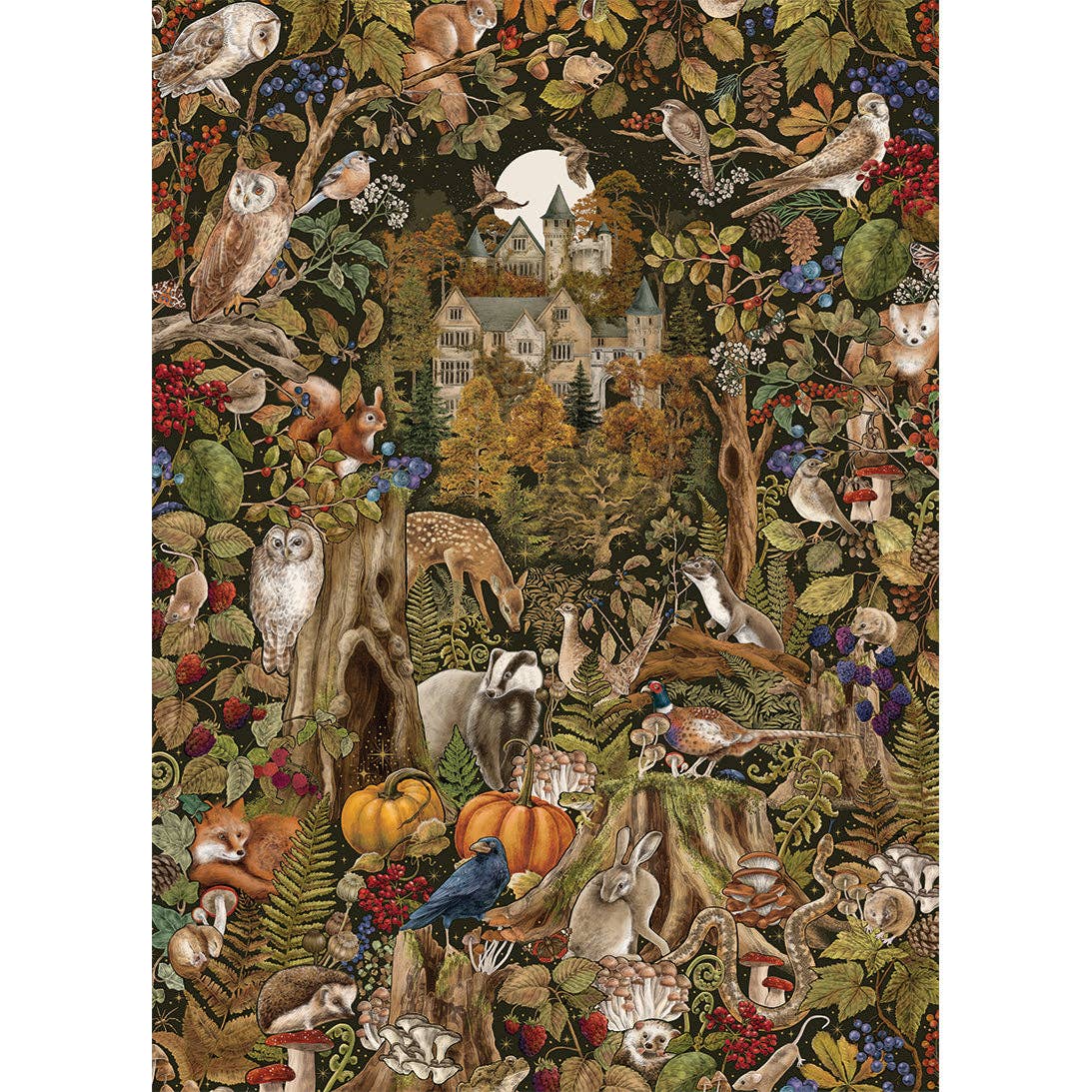 The Art File: Autumn Equinox 1000 Piece Jigsaw Puzzle