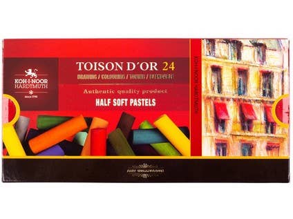 Koh-I-Noor Toison D'Or Half Size Soft Pastel Sets