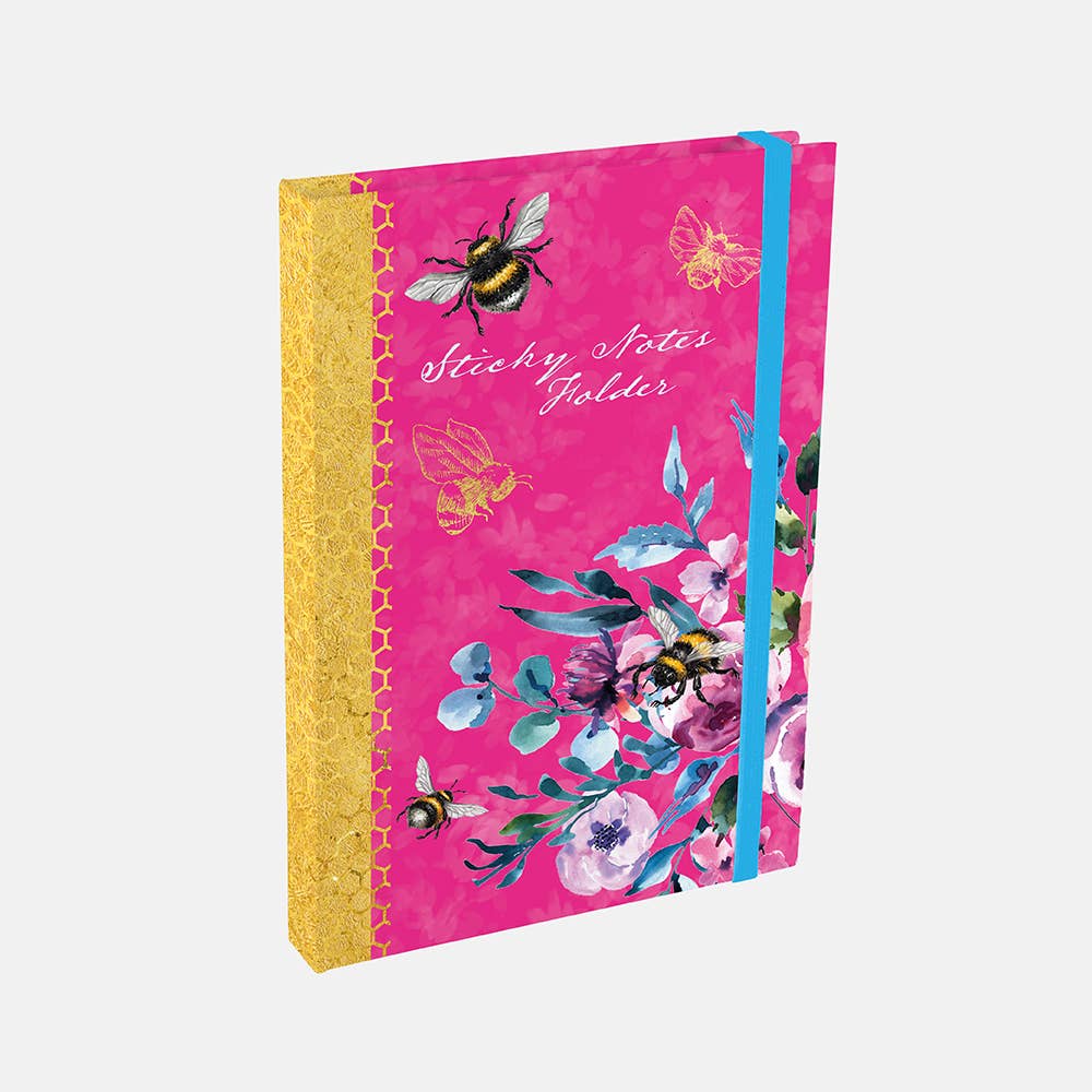 Notes Inside Floder Sticky Notes Folder - Queen Bee – Wild Art Gallery
