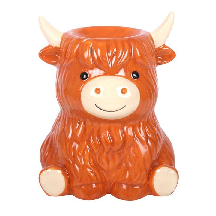 Highland Cow Oil Burner and Wax Warmer