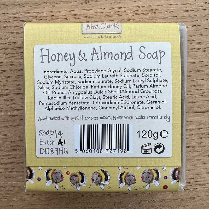 Don't Worry Bee Happy - Honey & Almond Soap