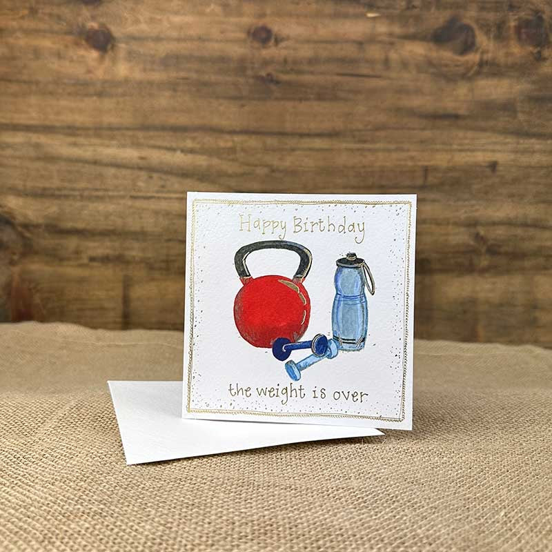 Kettle Bell Greeting Card