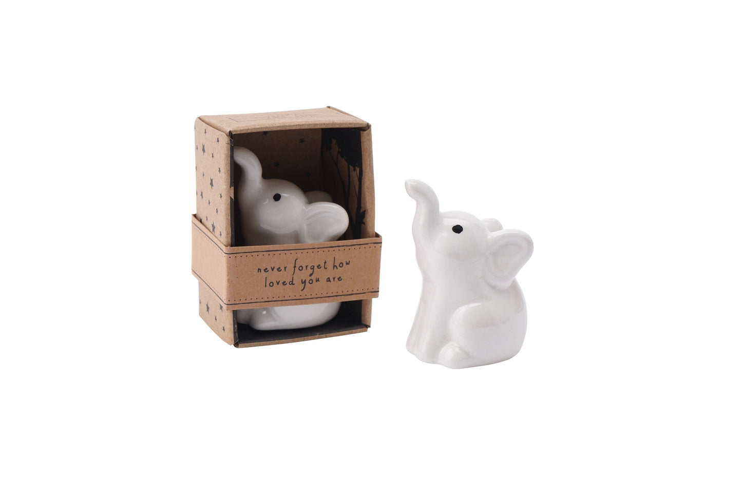 Send With Love Ceramic Elephant Charm