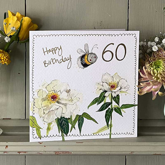 Birthday Card Bee 60