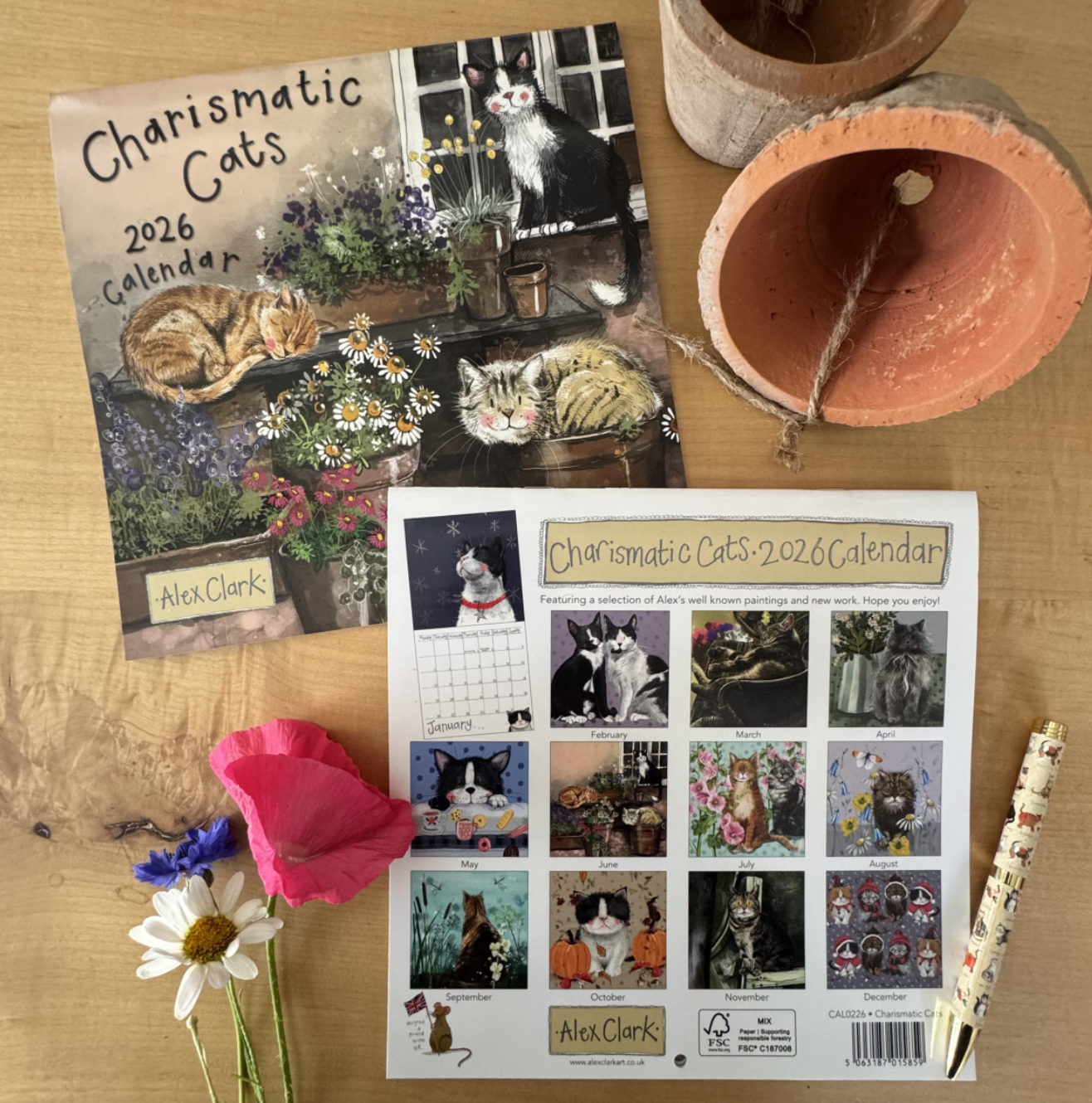 Charismatic Cats Calendar 2026