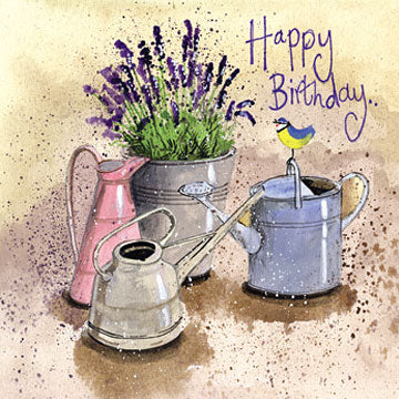 In The Garden Birthday Card