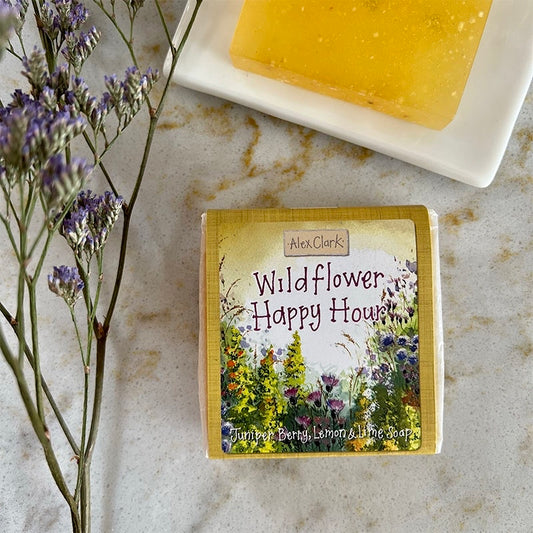 Wildflower Happy Hour - Juniper Berry, Lemon & Lime Soap