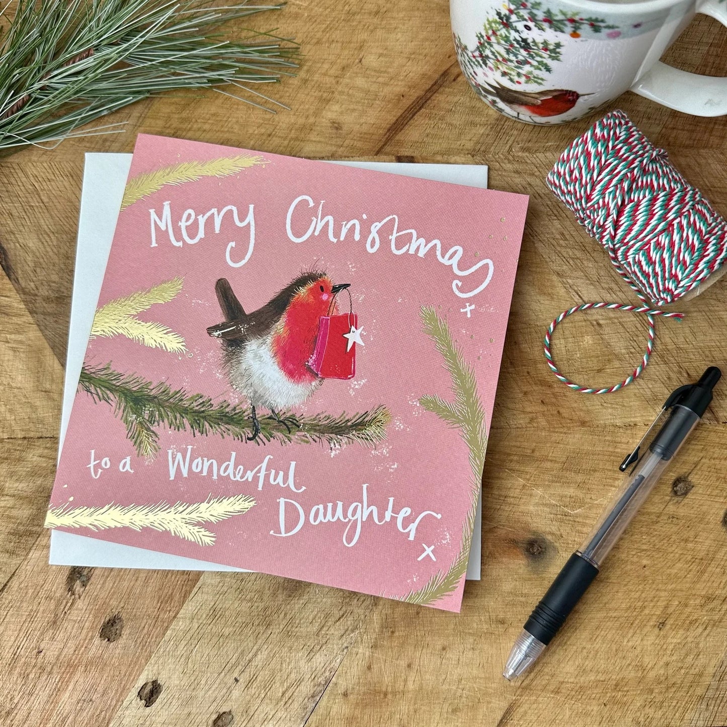 Merry Christmas Special Daughter Card