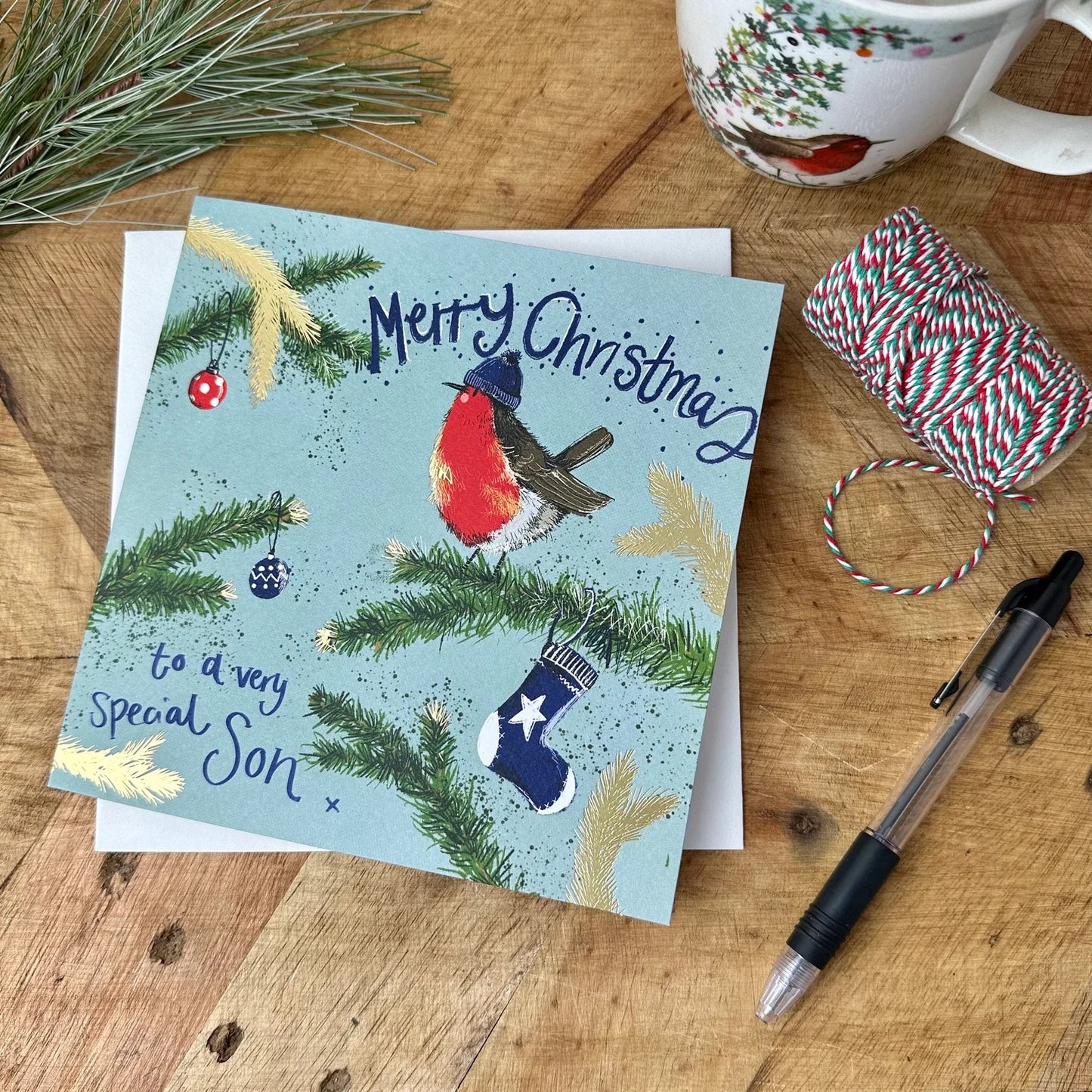 Merry Christmas Special Son Card
