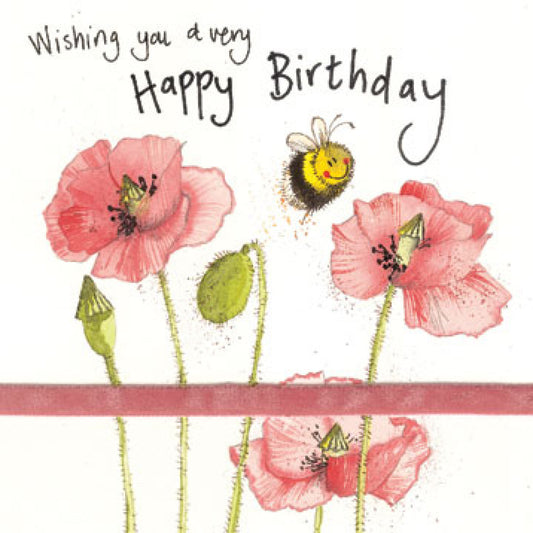 Bees Birthday Card