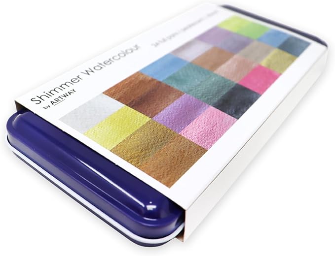 Shimmer Watercolour Paint Set 24