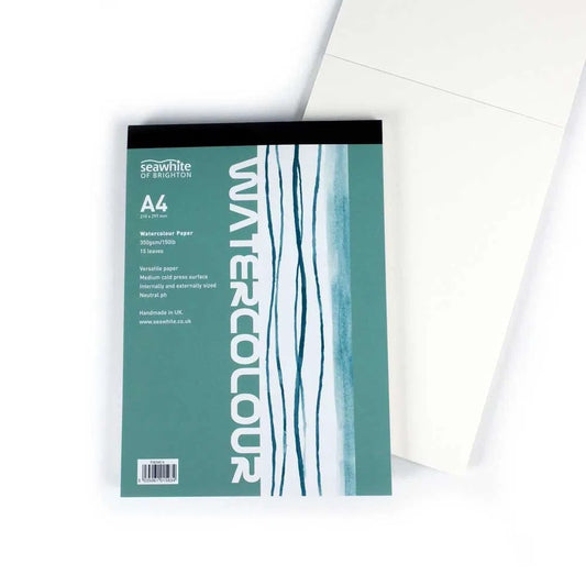 Seawhite A4 Watercolour Pad 350gsm