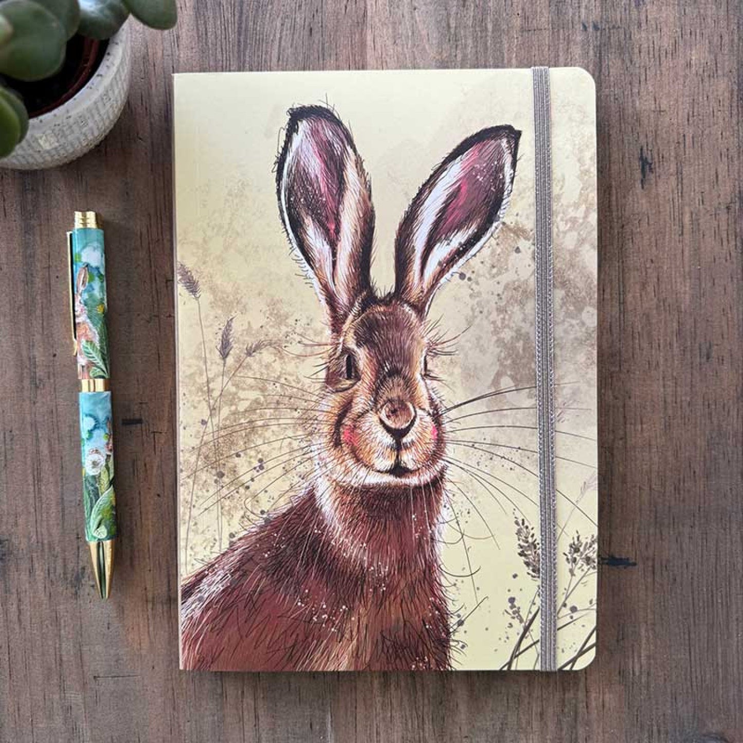 Brown Hare Large Chunky Notebook