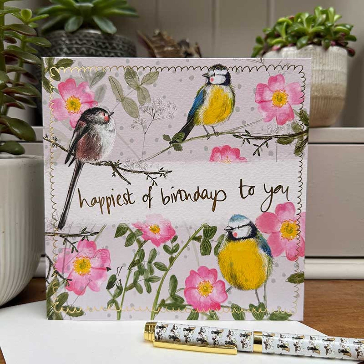 Sweet Briar Birthday Card