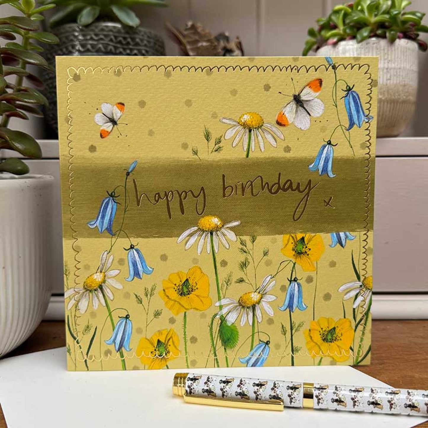 Birthday Butterflies Card