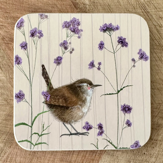 Wren and Verbena Coaster