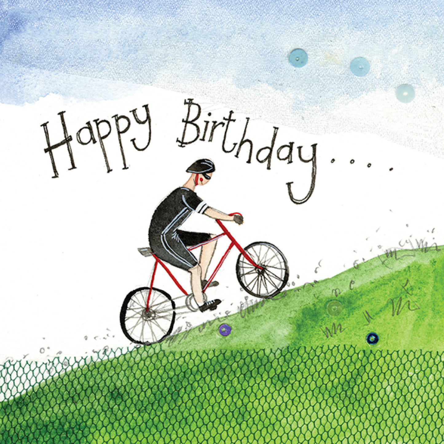 Cycling Birthday Card
