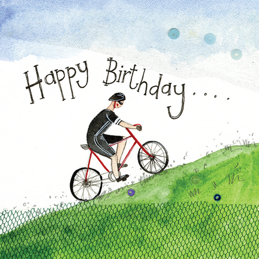 Cycling Birthday Card