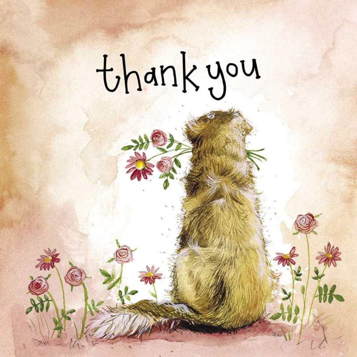 Thank You Sunshine Goldie Card