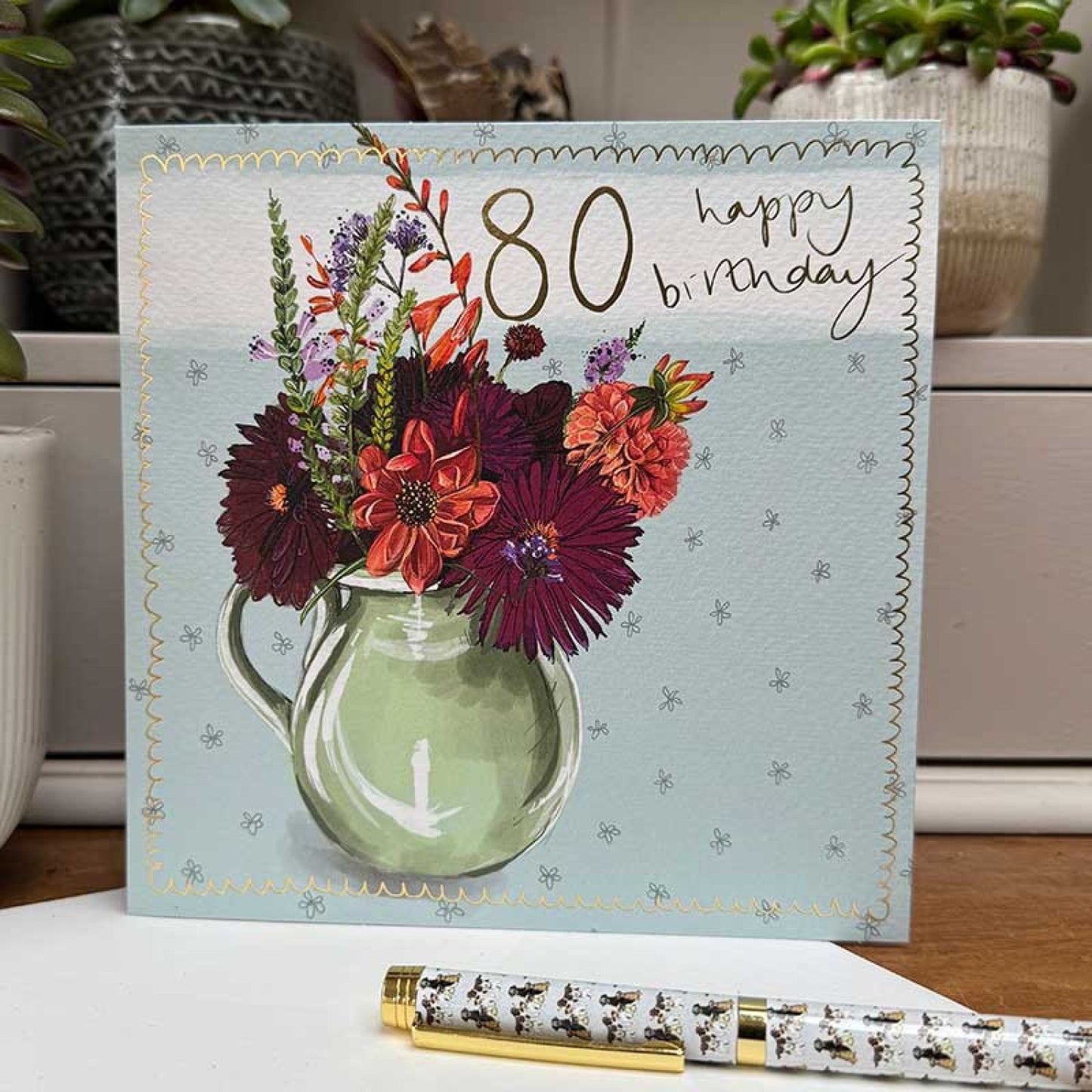 Happy 80th Birthday Card