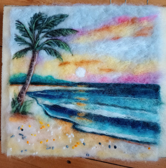 Seascape - Needle Felting Workshop - Saturday 23rd August