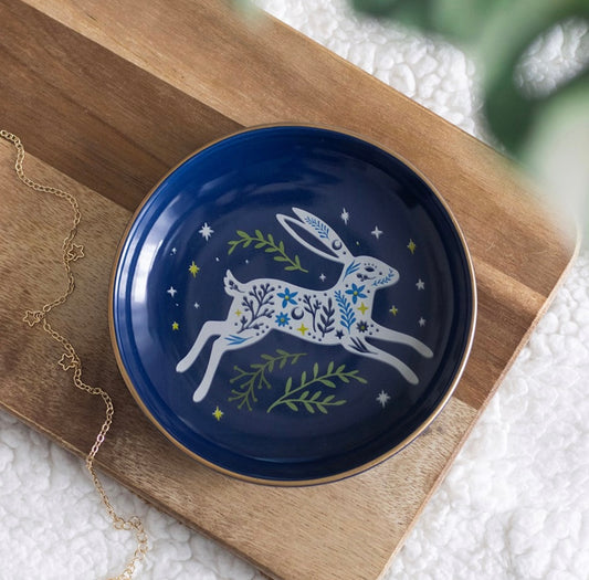Leaping Hare Trinket Dish