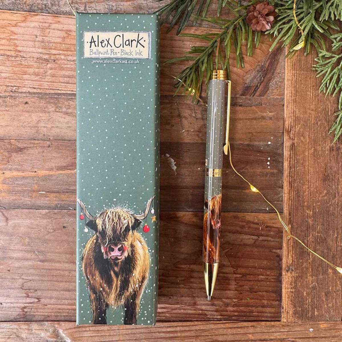 Highland Cow Ballpoint Pen