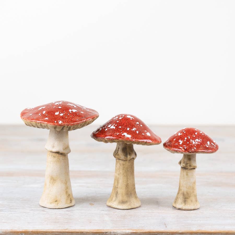11cm Woodland Mushroom Ornament