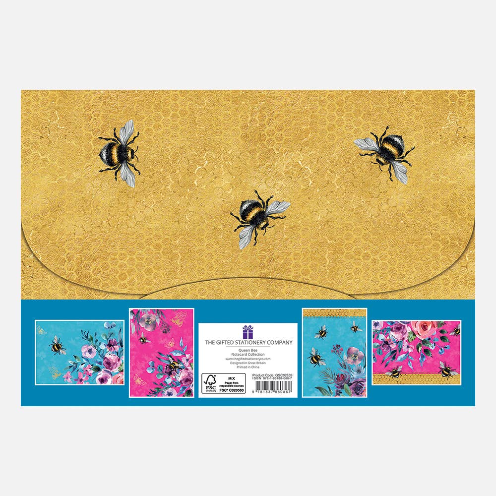 Notecard Collection - Queen Bee