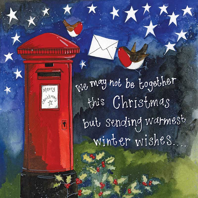 Christmas Post Box Card