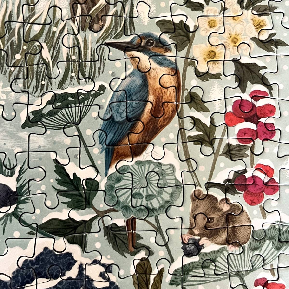 The Art File: Frosted River 1000 Piece Jigsaw Puzzle