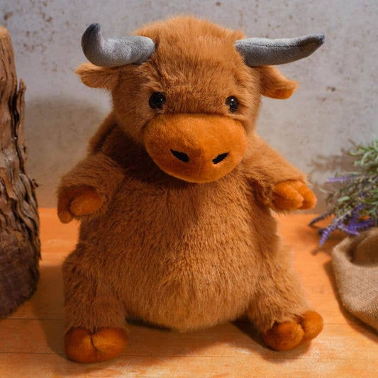 Plush Highland Cow Back Pack