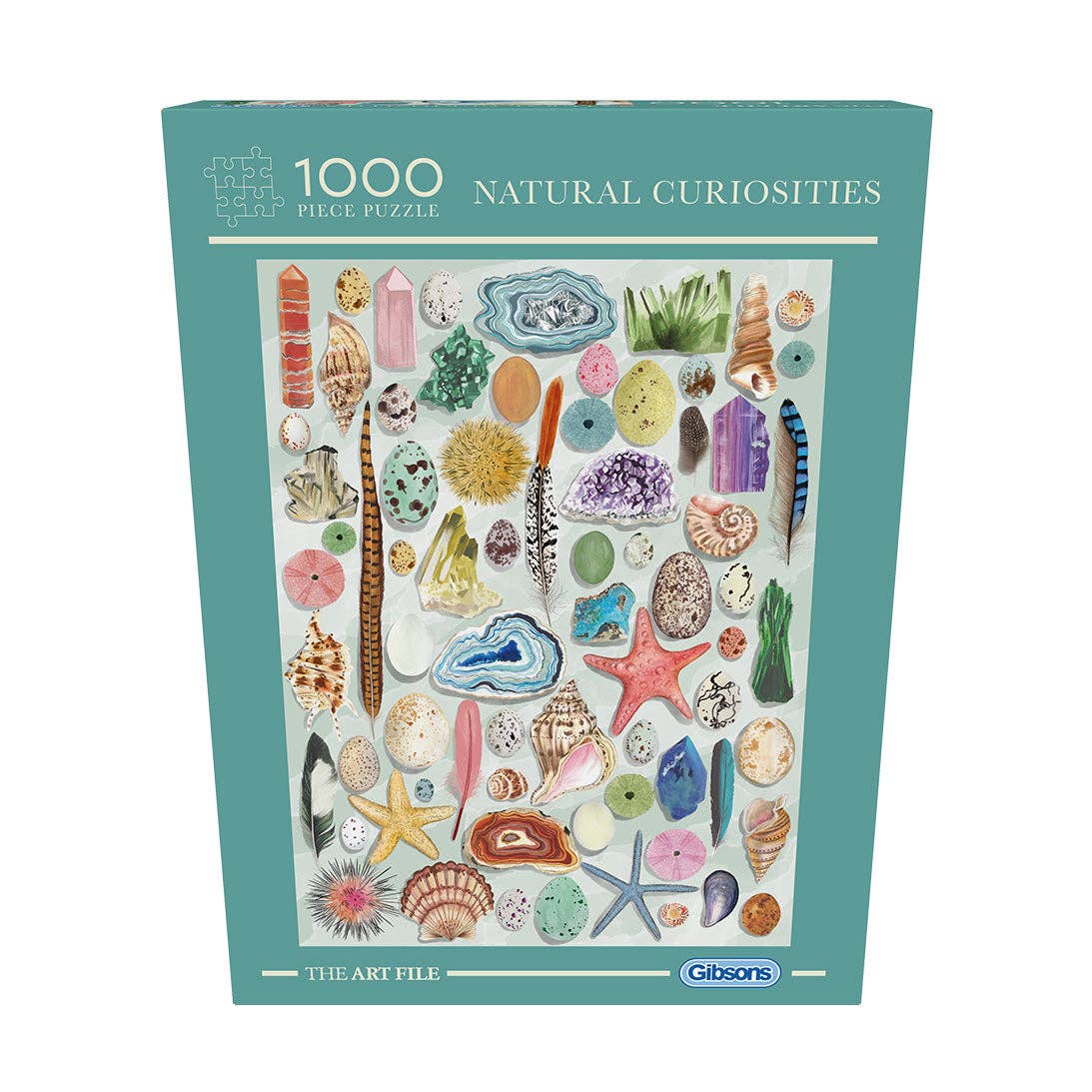 The Art File: Natural Curiosities 1000 Piece Jigsaw Puzzle